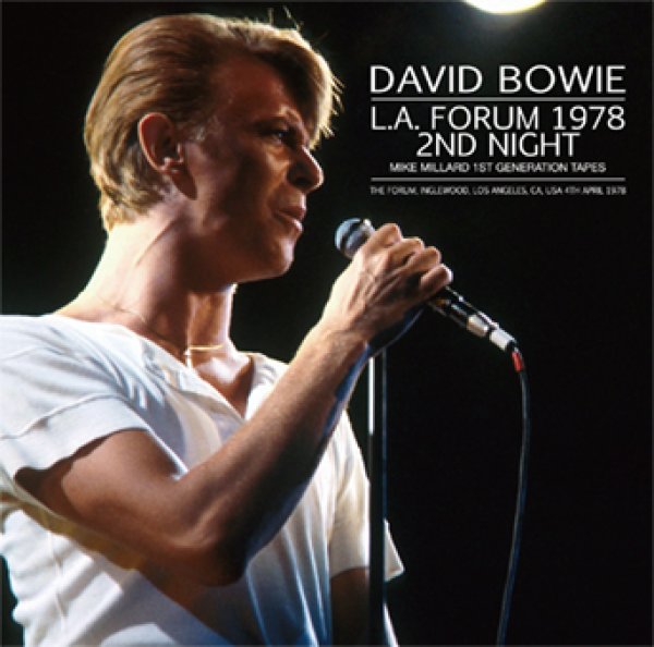 画像1: DAVID BOWIE - L.A. FORUM 1978 2ND NIGHT: MIKE MILLARD 1ST GENERATION TAPES(2CD) (1)