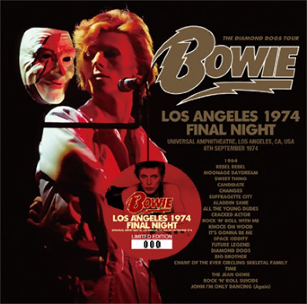 画像1: DAVID BOWIE - LOS ANGELES 1974 FINAL NIGHT(2CD) (1)