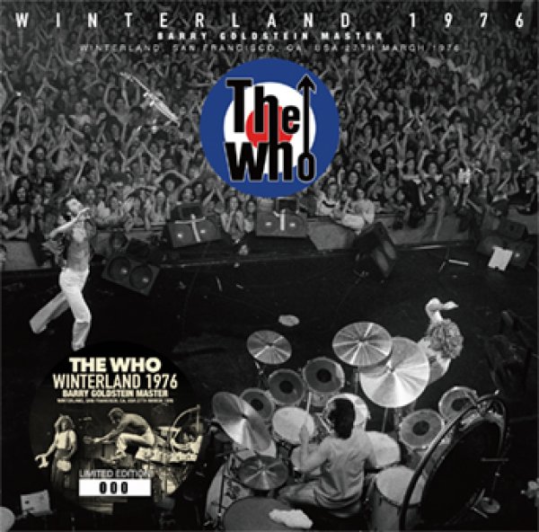 画像1: THE WHO - WINTERLAND 1976: BARRY GOLDSTEIN MASTER(2CD) (1)