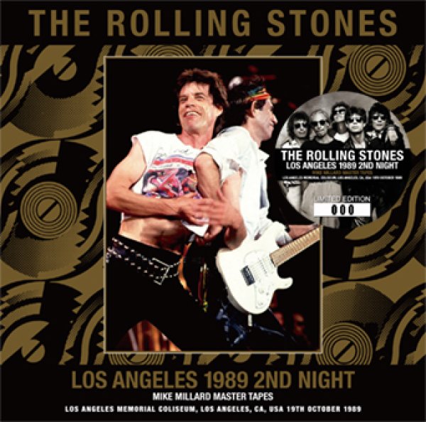 画像1: THE ROLLING STONES - LOS ANGELES 1989 2ND NIGHT: MIKE MILLARD MASTER TAPES (2CD) (1)