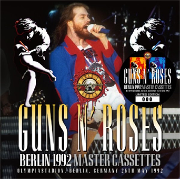 画像1: GUNS N' ROSES - BERLIN 1992 MASTER CASSETTES(2CD) (1)