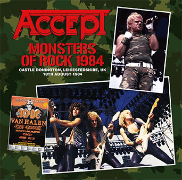 画像1: ACCEPT - MONSTERS OF ROCK 1984(2CD) (1)