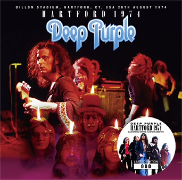 画像1: DEEP PURPLE - HARTFORD 1974(1CD) (1)