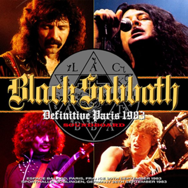 画像1: BLACK SABBATH - DEFINITIVE PARIS 1983 SOUNDBOARD(1CD) (1)