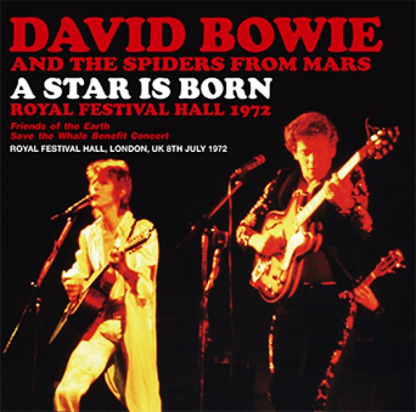 画像1: DAVID BOWIE - A STAR IS BORN: ROYAL FESTIVAL HALL 1972(1CD)  (1)