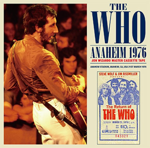 画像1: THE WHO - ANAHEIM 1976: JON WIZARDO MASTER CASSETTE TAPE(2CD) (1)