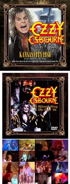 画像1: OZZY OSBOURNE - KANSAS CITY 1986 COMPLETE(2CD) plus Bonus DVDR (1)