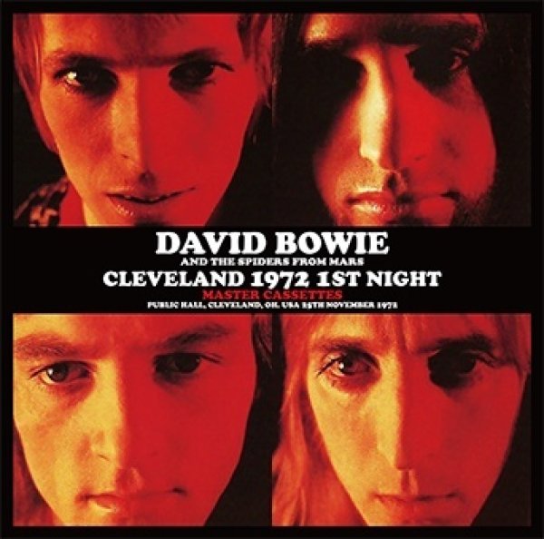画像1: DAVID BOWIE - CLEVELAND 1972 1ST NIGHT: MASTER CASSETTES(2CD) (1)