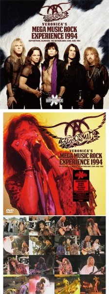 画像1: AEROSMITH - VERONICA'S MEGA MUSIC ROCK EXPERIENCE 1994(2CD) plus Bonus DVDR (1)