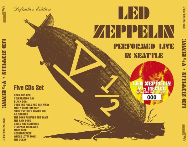 画像1: LED ZEPPELIN - V 1/2 Revive (5CD+Limited Poster) (1)