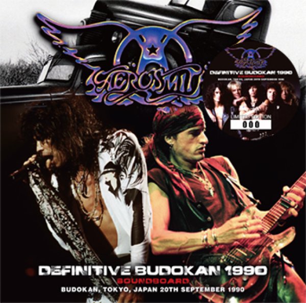 画像1: AEROSMITH - DEFINITIVE BUDOKAN 1990 SOUNDBOARD(2CD) (1)