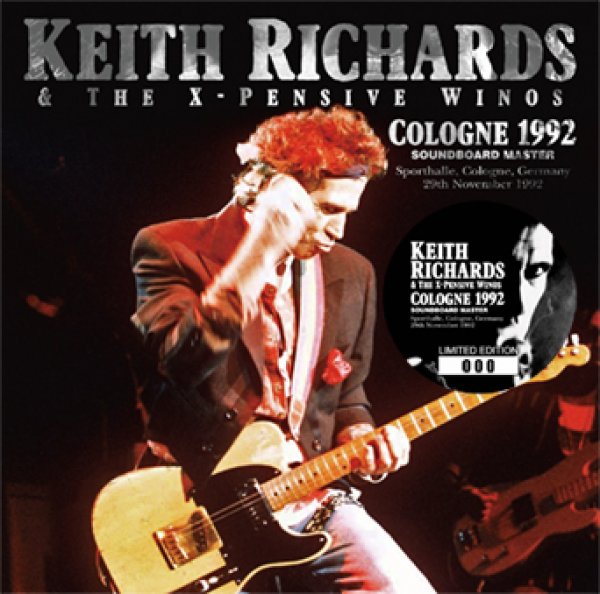画像1: KEITH RICHARDS AND THE X‐PENSIVE WINOS - COLOGNE 1992 SOUNDBOARD MASTER(2CD) (1)