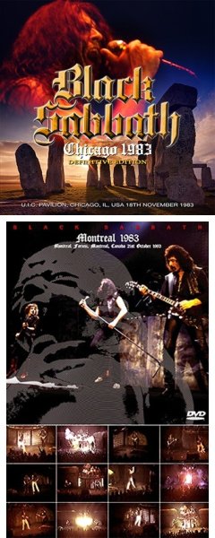 画像1: BLACK SABBATH - CHICAGO 1983 DEFINITIVE EDITION(2CD) plus Bonus DVDR (1)