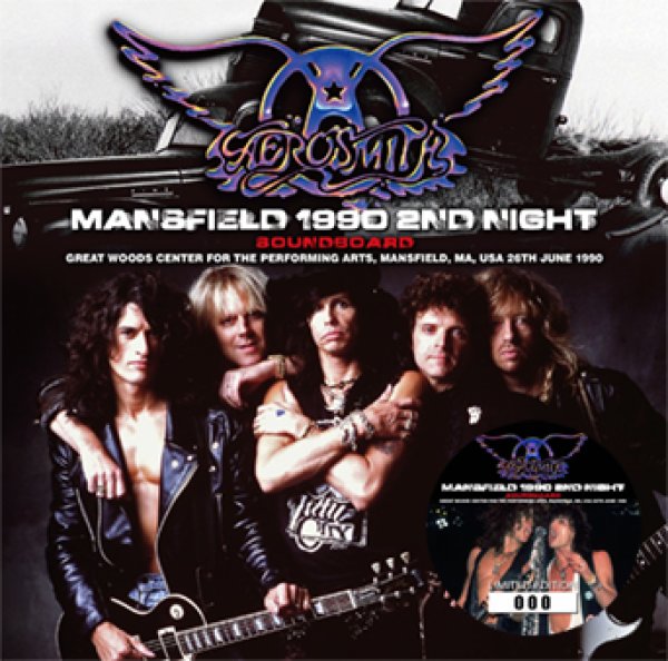 画像1: AEROSMITH - MANSFIELD 1990 2ND NIGHT: SOUNDBOARD(2CD) (1)