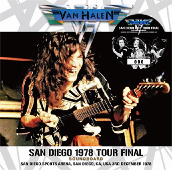 画像1: VAN HALEN - SAN DIEGO 1978 TOUR FINAL SOUNDBOARD(1CD) (1)