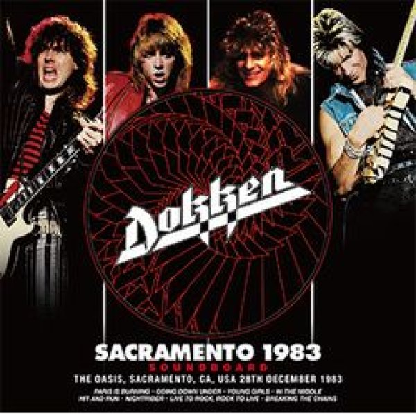 画像1: DOKKEN - SACRAMENTO 1983 SOUNDBOARD(1CD) plus Bonus DVDR (1)