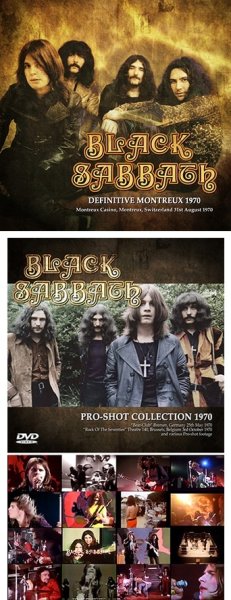 画像1: BLACK SABBATH - DEFINITIVE MONTREUX 1970(1CD) plus Bonus DVDR (1)