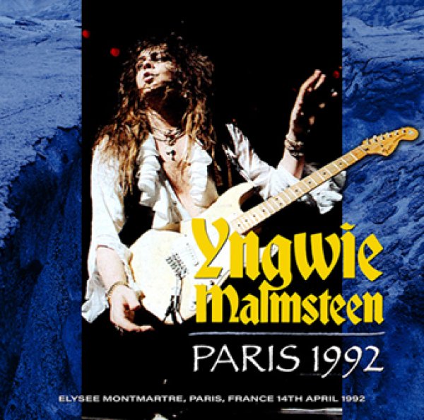 画像1: YNGWIE MALMSTEEN - PARIS 1992(2CDR) (1)