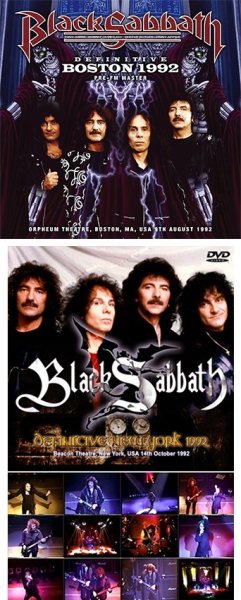 画像1: BLACK SABBATH - DEFINITIVE BOSTON 1992: PRE-FM MASTER(2CD) plus Ltd Bonus DVDR (1)