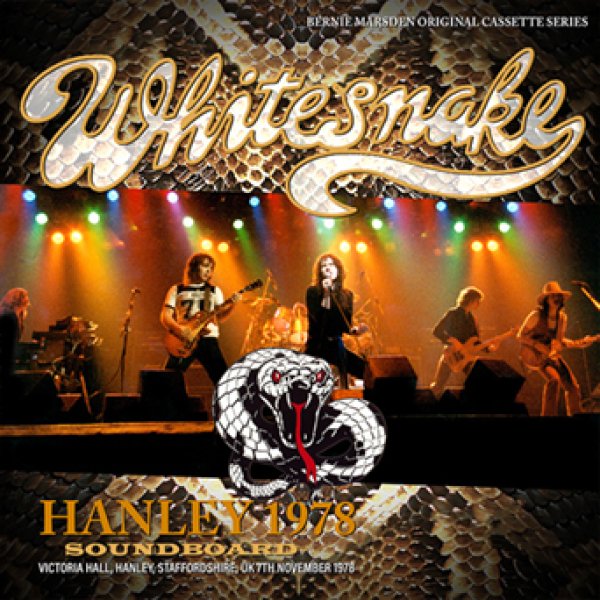 画像1: WHITESNAKE - HANLEY 1978 SOUNDBOARD(1CD) (1)
