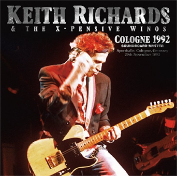 画像1: KEITH RICHARDS AND THE X‐PENSIVE WINOS - COLOGNE 1992 SOUNDBOARD MASTER(2CD) (1)