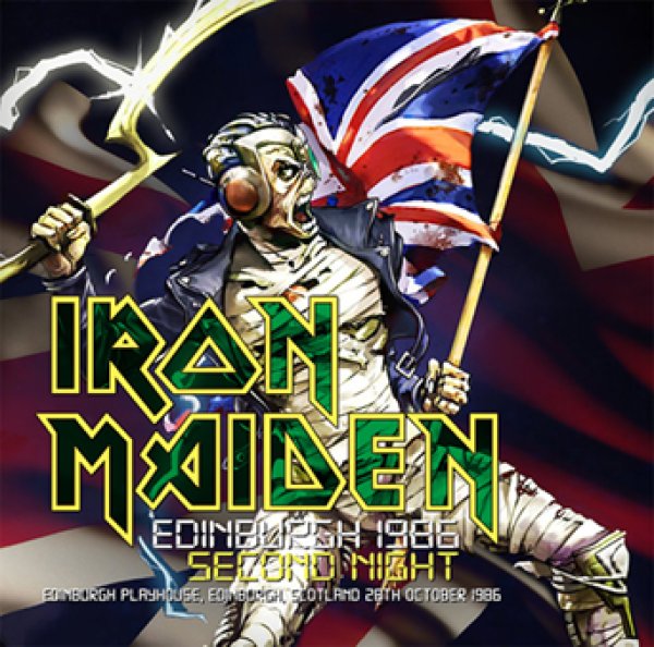 画像1: IRON MAIDEN - EDINBURGH 1986 2ND NIGHT(2CDR) (1)