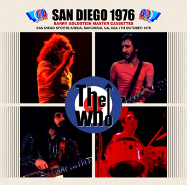 画像1: THE WHO - SAN DIEGO 1976: BARRY GOLDSTEIN MASTER CASSETTES(2CDR) (1)