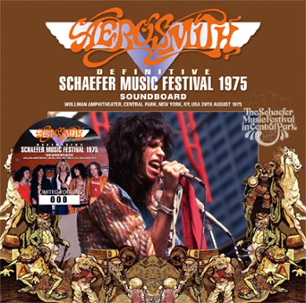 画像1: AEROSMITH - DEFINITIVE SCHAEFER MUSIC FESTIVAL 1975 SOUNDBOARD(1CD) (1)