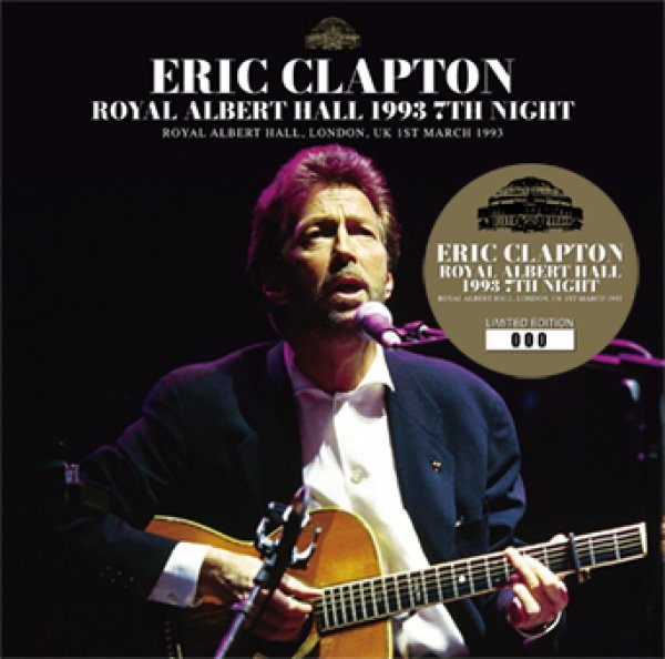画像1: ERIC CLAPTON - ROYAL ALBERT HALL 1993 7TH NIGHT(2CD) (1)