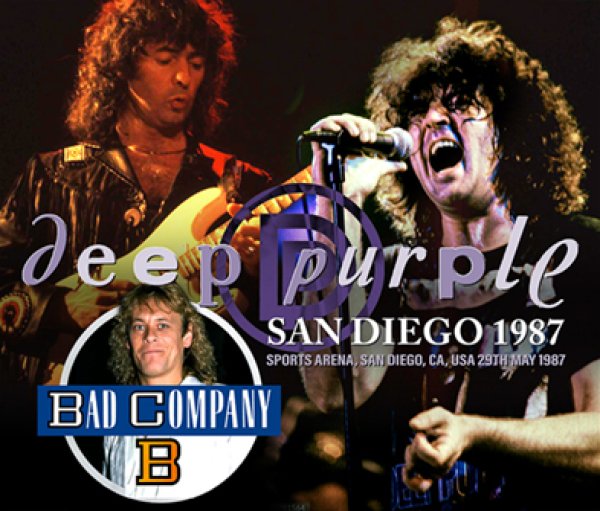 画像1: DEEP PURPLE / BAD COMPANY - SAN DIEGO 1987(3CDR) (1)