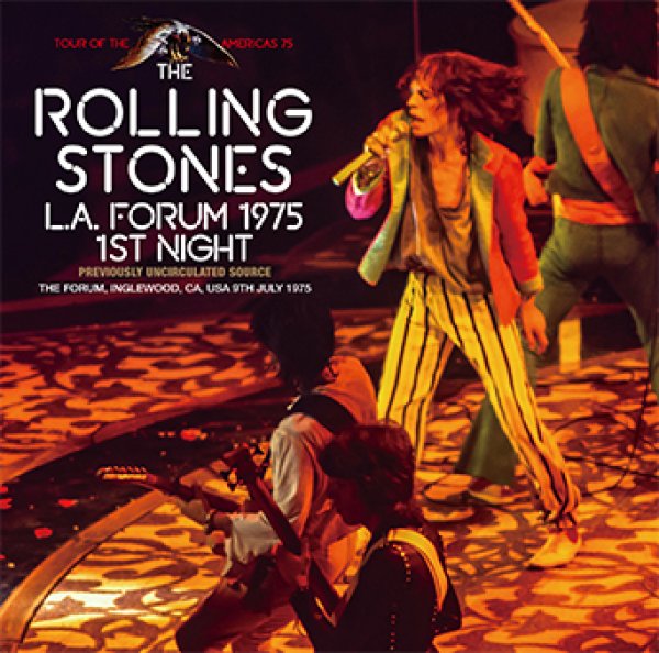 画像1: THE ROLLING STONES - L.A. FORUM 1975 1ST NIGHT: PREVIOUSLY UNCIRCULATED SOURCE(1CD) (1)