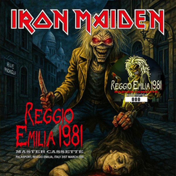 画像1: IRON MAIDEN - REGGIO EMILIA 1981: MASTER CASSETTE(1CD) (1)