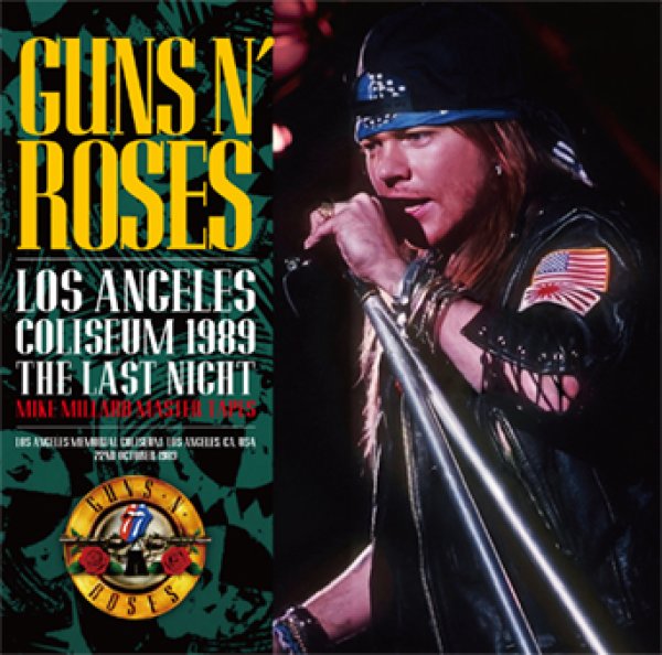 画像1: GUNS N' ROSES - LOS ANGELES COLISEUM 1989 THE LAST NIGHT: MIKE MILLARD MASTER TAPES(1CD) (1)