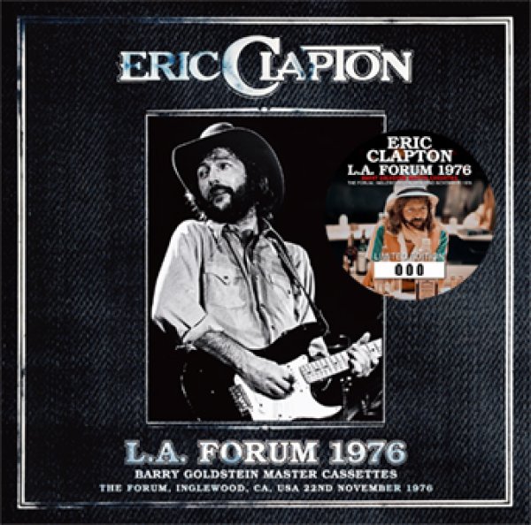 画像1: ERIC CLAPTON - L.A. FORUM 1976: BARRY GOLDSTEIN MASTER CASSETTES(2CD) (1)