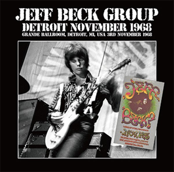 画像1: JEFF BECK GROUP - DETROIT NOVEMBER 1968(1CD) (1)
