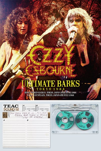 画像1: OZZY OSBOURNE - ULTIMATE BARKS: TOKYO 1984(2CD) (1)