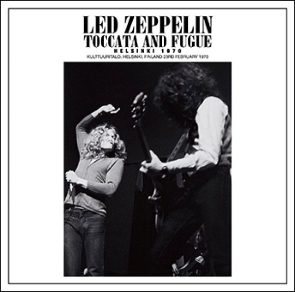 【オープニング大セール】 FUGUE: AND TOCCATA - ZEPPELIN LED HELSINKI navy-blue - 1970(2CD) 洋楽