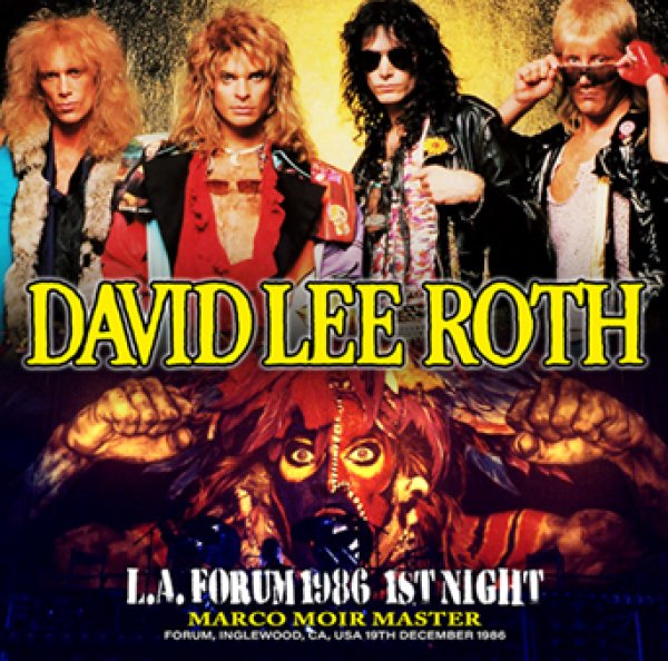 画像1: DAVID LEE ROTH - L.A. FORUM 1986 1ST NIGHT: MARCO MOIR MASTER(2CDR) (1)