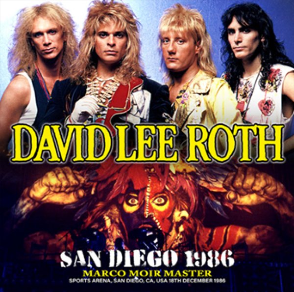 画像1: DAVID LEE ROTH - SAN DIEGO 1986: MARCO MOIR MASTER(2CDR) (1)