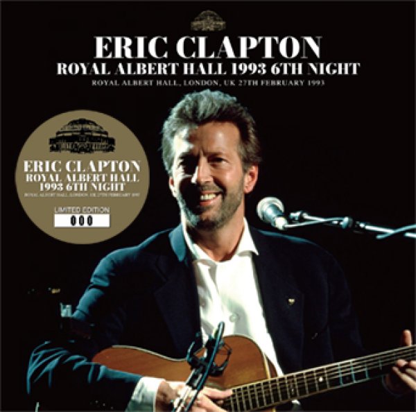 画像1: ERIC CLAPTON - ROYAL ALBERT HALL 1993 6TH NIGHT(2CD) (1)