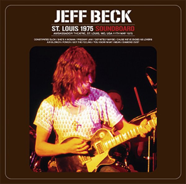 画像1: JEFF BECK - ST. LOUIS 1975 SOUNDBOARD(CD) (1)