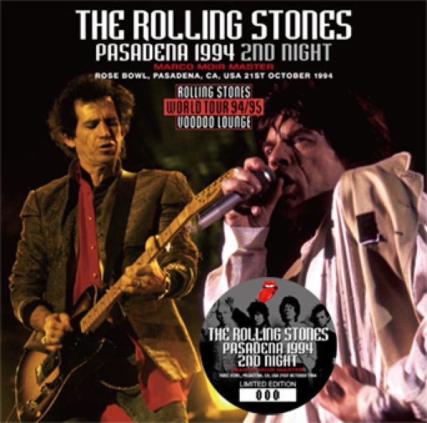 画像1: THE ROLLING STONES - PASADENA 1994 2ND NIGHT: MARCO MOIR MASTER(2CD) (1)