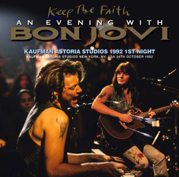 画像1: BON JOVI - AN EVENING WITH BON JOVI: KAUFMAN ASTORIA STUDIOS 1992 1ST NIGHT(2CDR) (1)