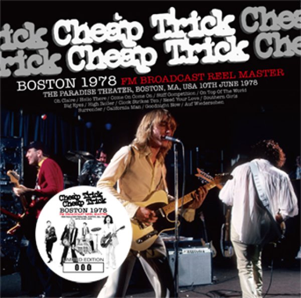 画像1: CHEAP TRICK - BOSTON 1978 FM BROADCAST REEL MASTER(1CD) (1)