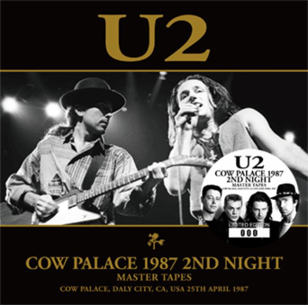 画像1: U2 - COW PALACE 1987 2ND NIGHT: MASTER TAPES(2CD) (1)