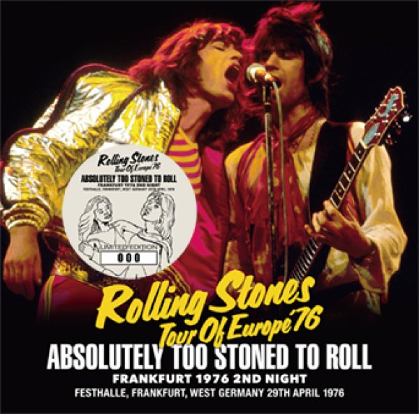 画像1: THE ROLLING STONES - ABSOLUTELY TOO STONED TO ROLL：FRANKFURT 1976 2ND NIGHT(2CD) (1)