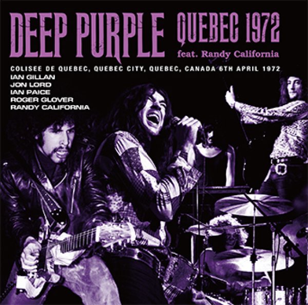 画像1: DEEP PURPLE - QUEBEC 1972 feat. RANDY CALIFORNIA(1CDR) (1)