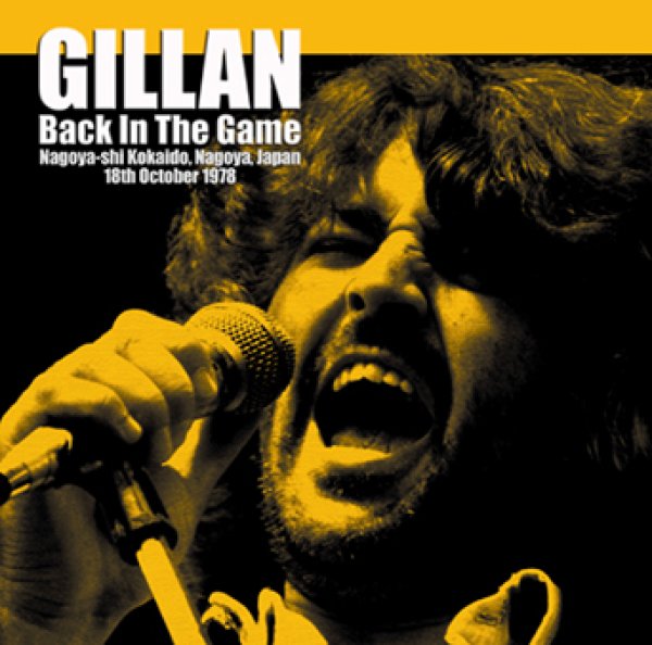 画像1: GILLAN - BACK IN THE GAME(2CDR) (1)