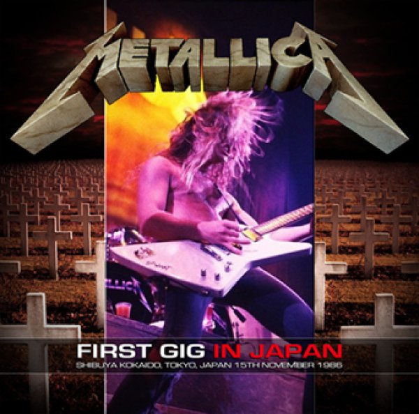 画像1: METALLICA - FIRST GIG IN JAPAN(2CDR) (1)