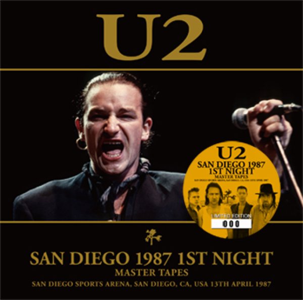 画像1: U2 - SAN DIEGO 1987 1ST NIGHT: MASTER TAPES(2CD) (1)